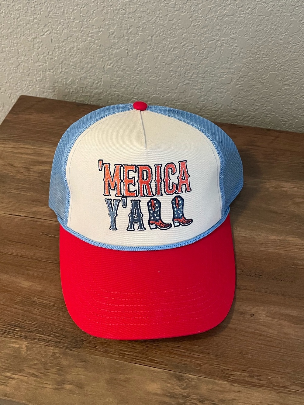 Merica Y’all trucker hat